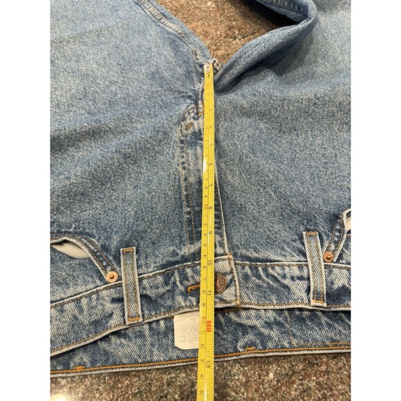 Vintage‎ barril  style Levis 550 Jeans 34 -90s Stonewash Tapered  Orange Tab - Picture 8 of 14